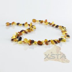Multicolor amber necklace Adults